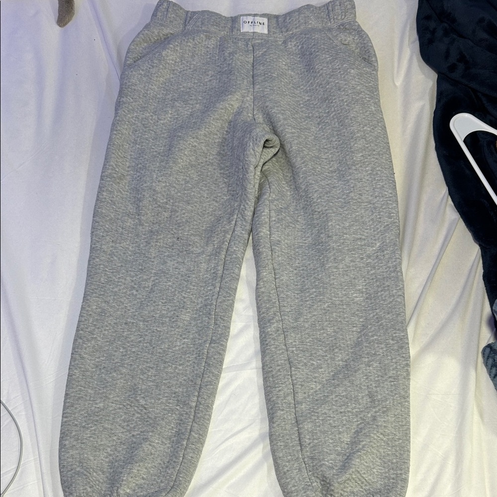 Grey aerie sweatpants
